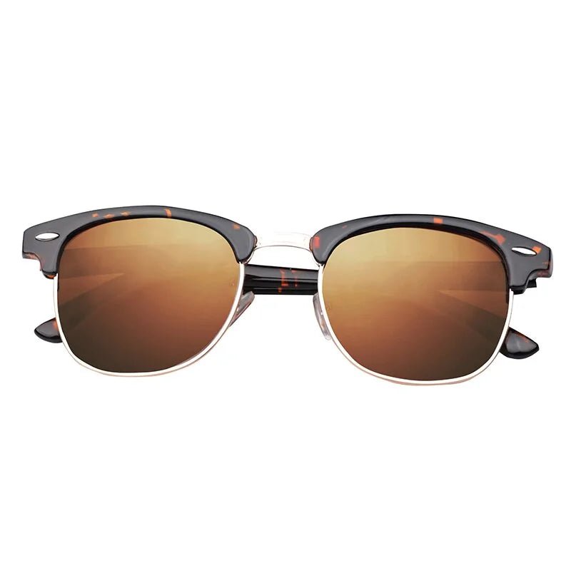 Polarized Semi - Rimless Unisex Sunglasses - Allure SocietyPolarised Sunglasses