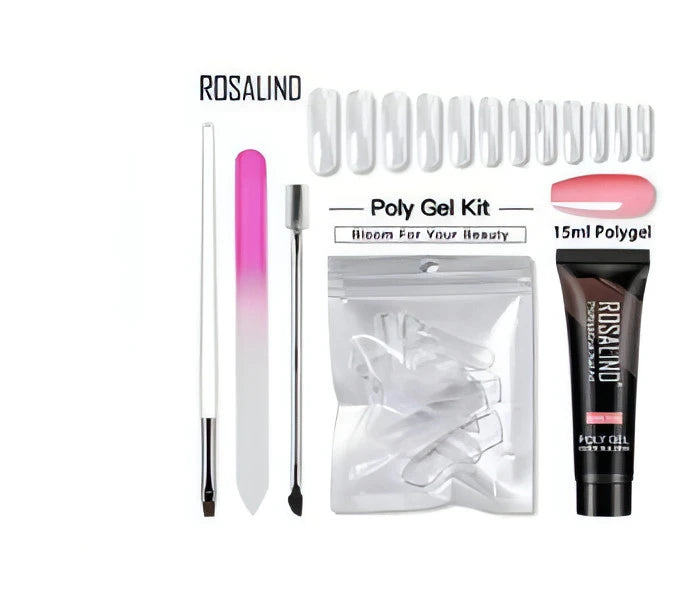 Polygel Nail Kit - Allure SocietyFalse Nail Kits and Dryers