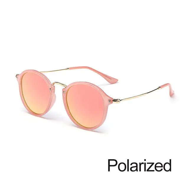 Retro Round Polarised Sunglasses - Allure SocietyPolarised Sunglasses