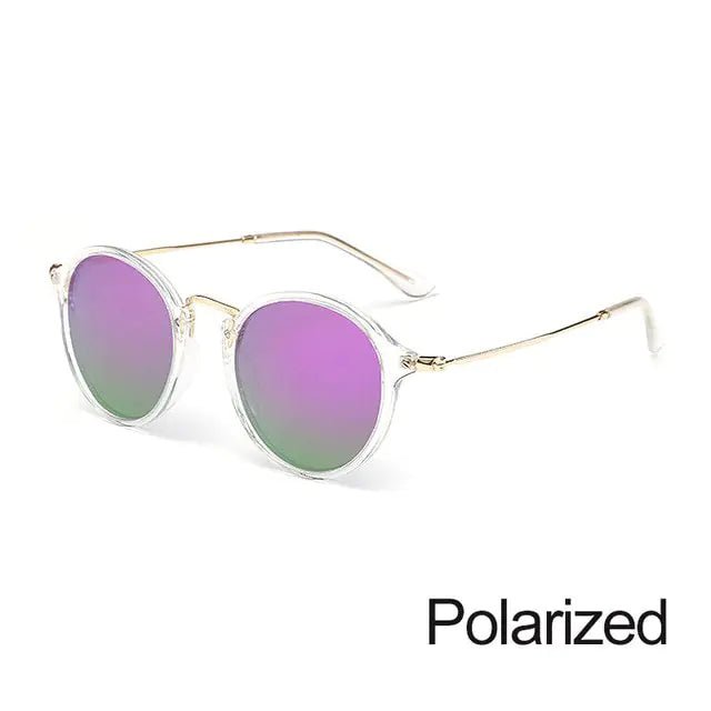 Retro Round Polarised Sunglasses - Allure SocietyPolarised Sunglasses