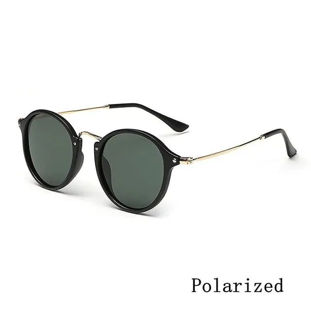 Retro Round Polarised Sunglasses - Allure SocietyPolarised Sunglasses