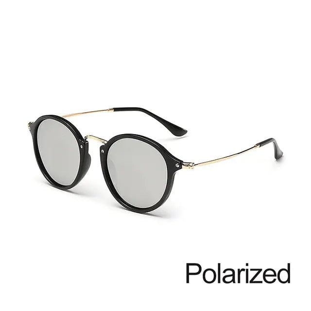 Retro Round Polarised Sunglasses - Allure SocietyPolarised Sunglasses
