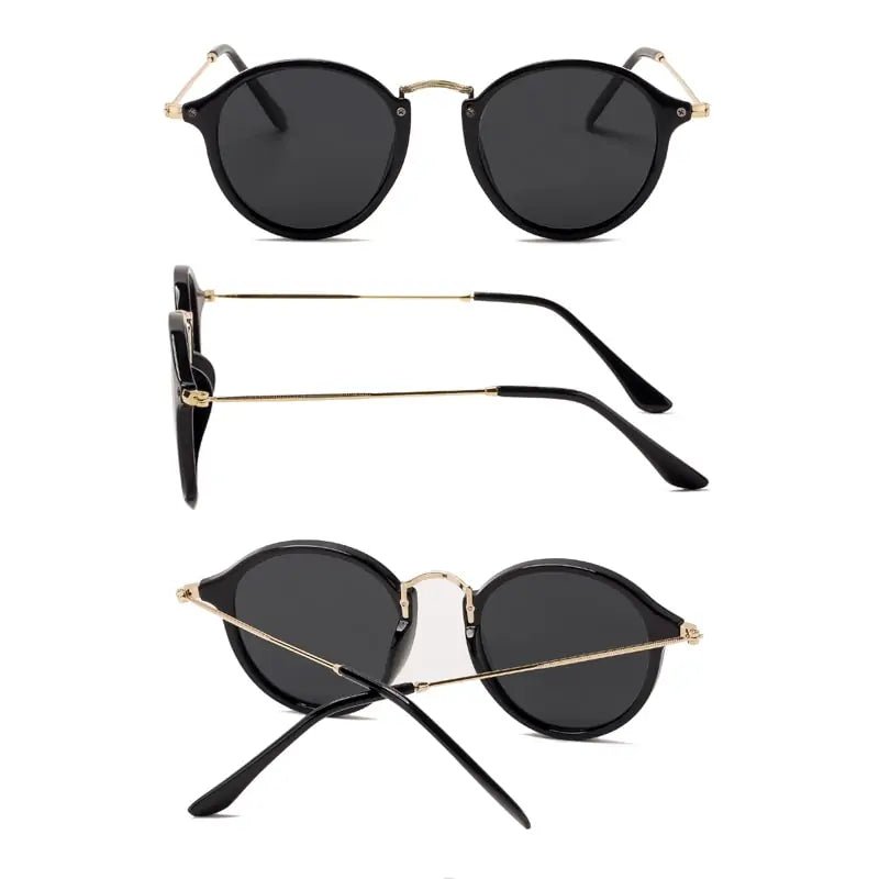 Retro Round Polarised Sunglasses - Allure SocietyPolarised Sunglasses