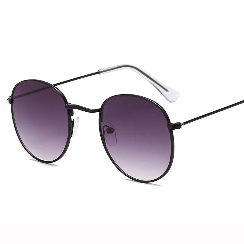 Semi - Rimless Metal Frame Sunglasses - Allure SocietyPolarised Sunglasses