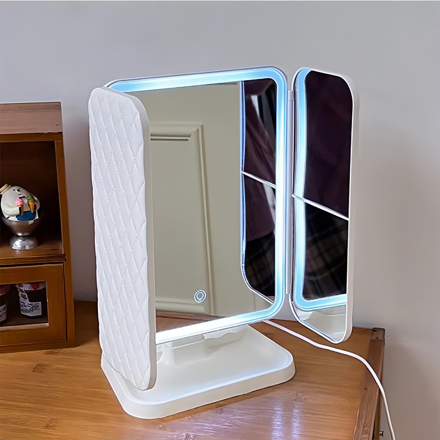 Smart Tri LED Makeup Mirror - Allure SocietySmart Face Mirrors