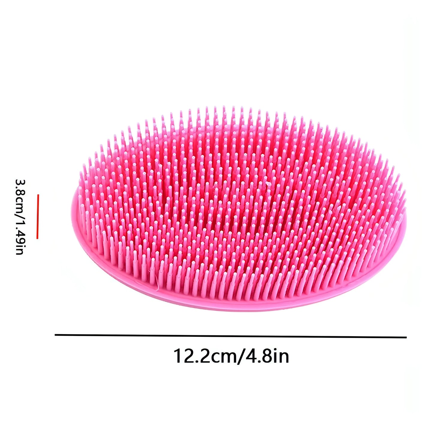 Soft Silicone Exfoliating Body Brush for Bath, Shower, and Facial Massage - Allure SocietySkincare Accessories