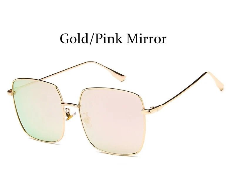 Square Framed Transparent Glasses - Allure SocietyUV Sunglasses