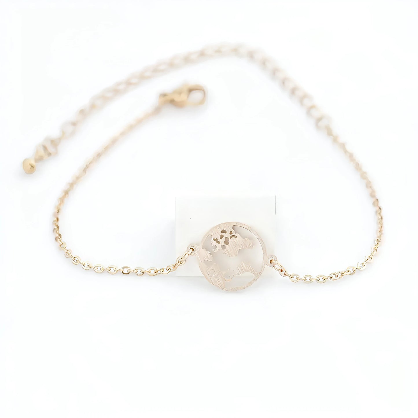 Stainless Steel World Map Bracelets For Women - Allure SocietyBracelets