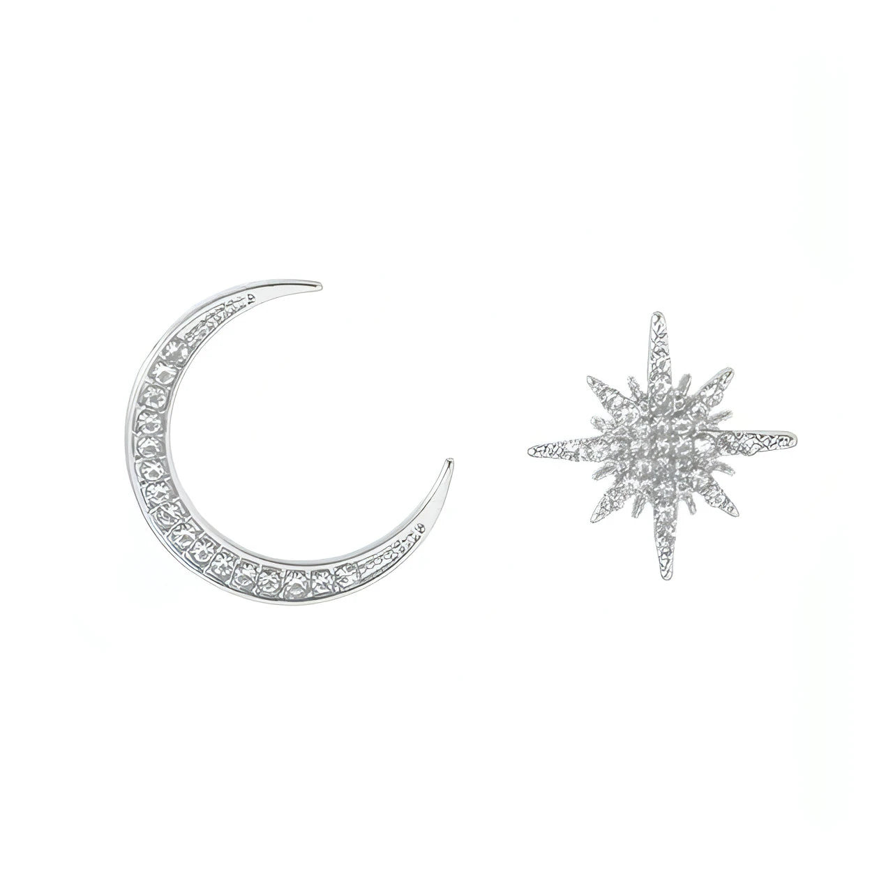 Star and Moon Drop Earrings - Allure SocietyEarrings