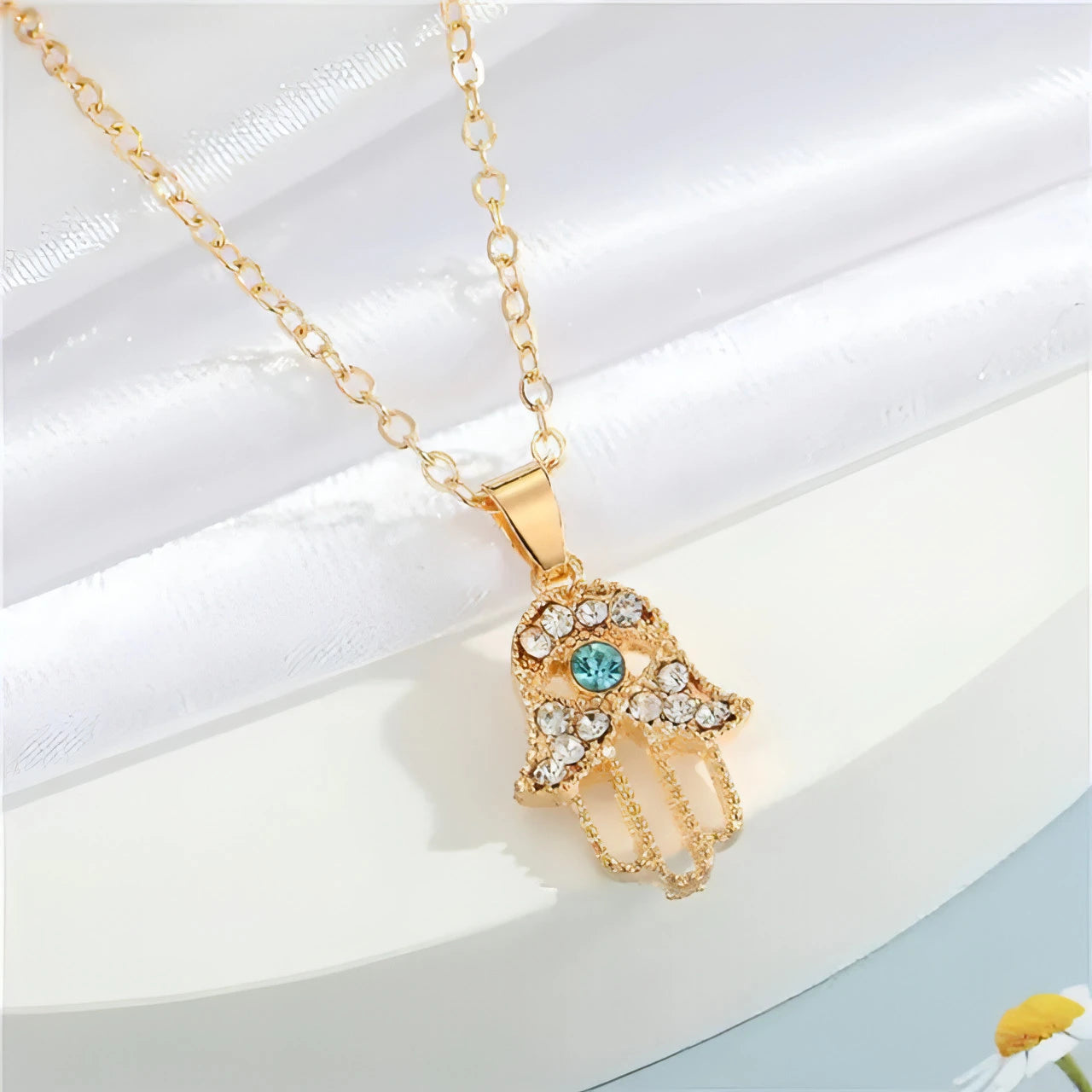 Turkish Evil Eye Necklace - Allure SocietyNecklaces