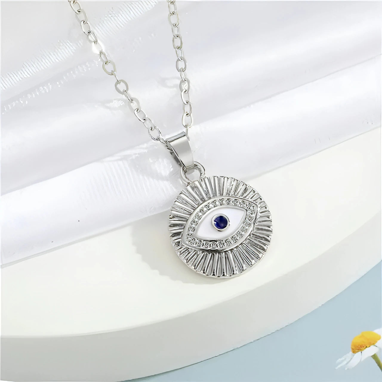 Turkish Evil Eye Necklace - Allure SocietyNecklaces