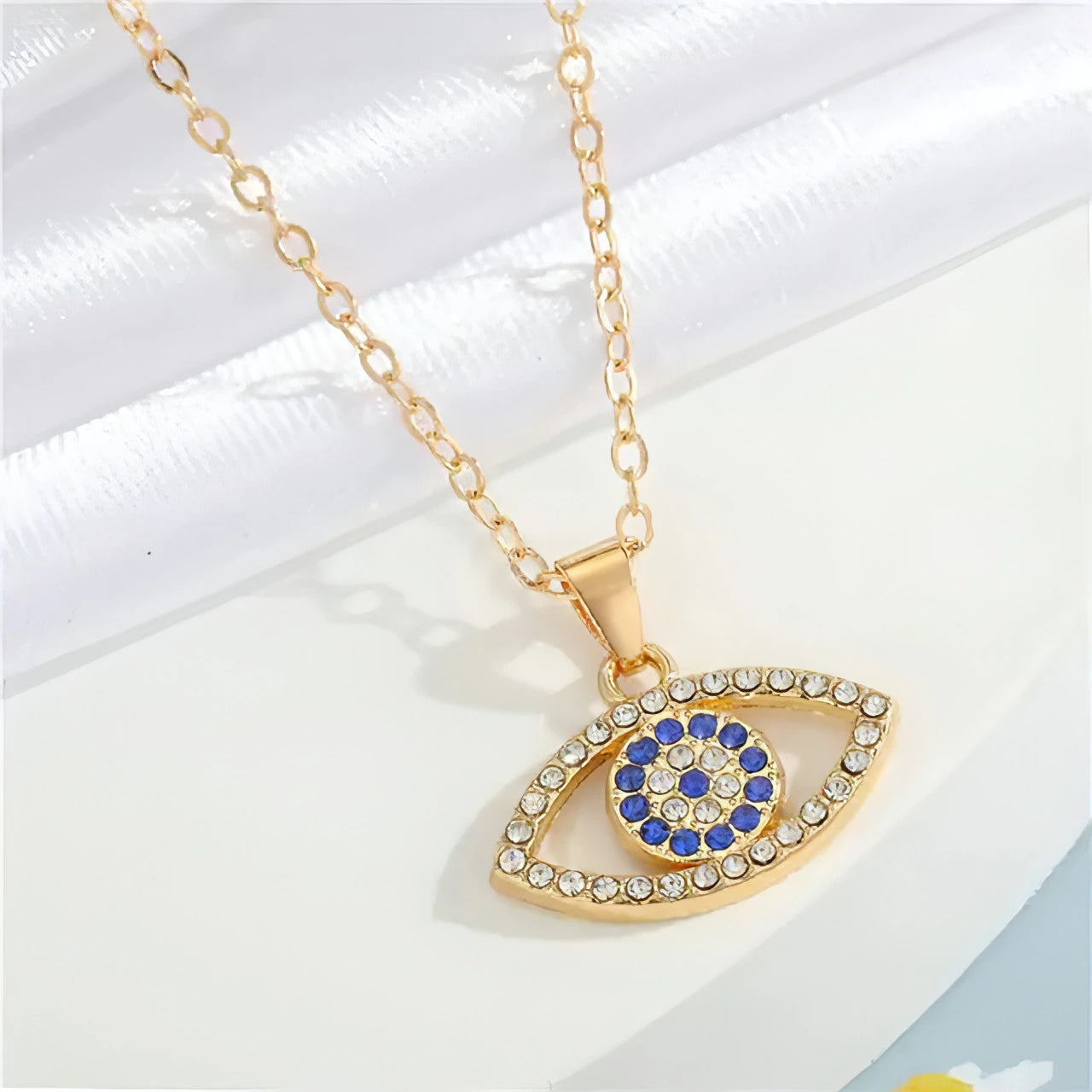 Turkish Evil Eye Necklace - Allure SocietyNecklaces