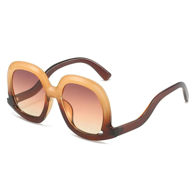 Unique Oval Sunglasses - Allure SocietyUV Sunglasses