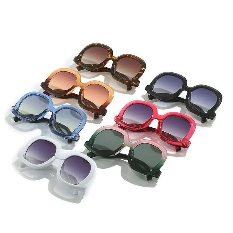 Unique Oval Sunglasses - Allure SocietyUV Sunglasses