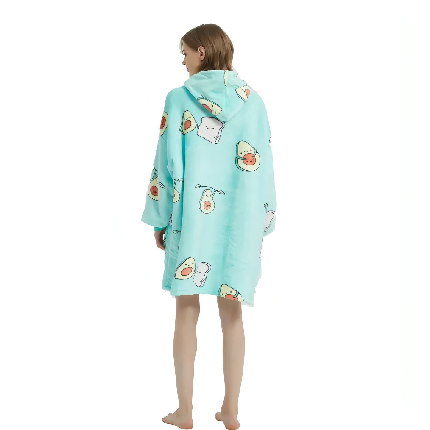 Winter Blanket Hoodie Soft Warm Sweatshirt - Allure SocietyLoungewear One Piece's