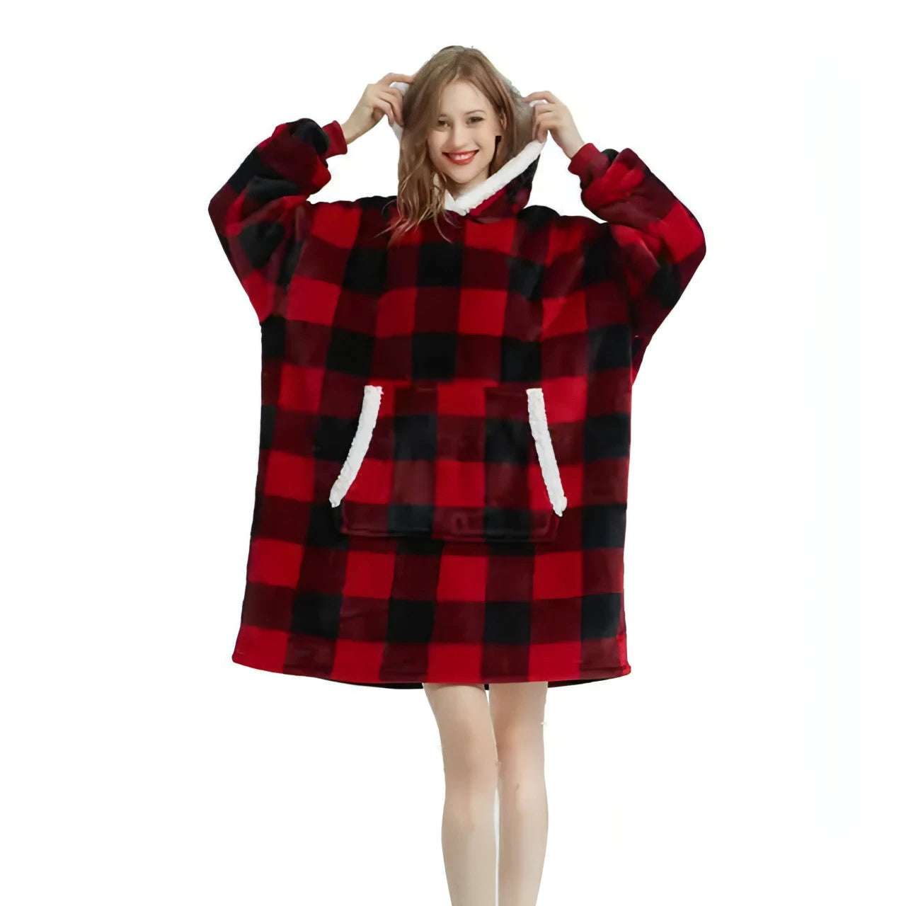 Winter Blanket Hoodie Soft Warm Sweatshirt - Allure SocietyLoungewear One Piece's