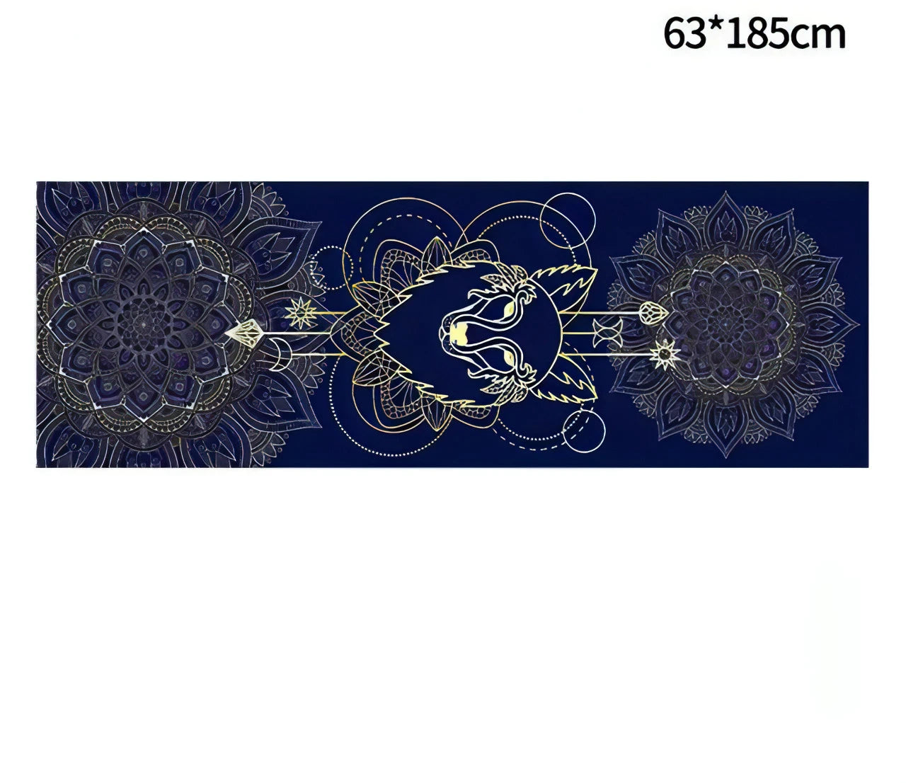 Yoga Mat Towel 185*63cm Printed Yoga Towel Non Slip Fitness Workout Mat Cover for Pilates Gym Yoga Blankets - Allure SocietyYoga Towel and Blankets