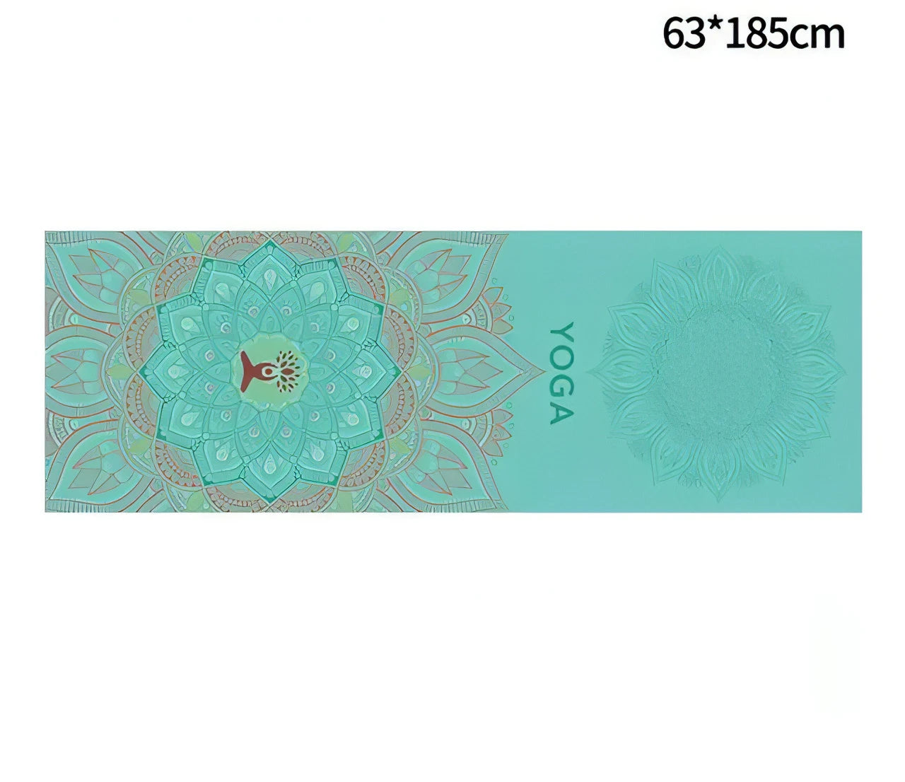 Yoga Mat Towel 185*63cm Printed Yoga Towel Non Slip Fitness Workout Mat Cover for Pilates Gym Yoga Blankets - Allure SocietyYoga Towel and Blankets