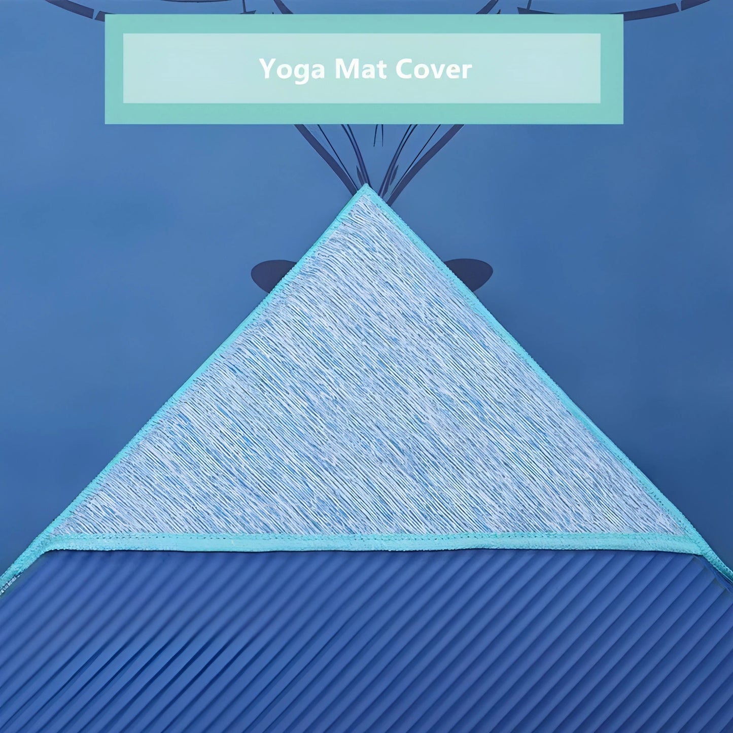 Yoga Mat Towel 185*63cm Printed Yoga Towel Non Slip Fitness Workout Mat Cover for Pilates Gym Yoga Blankets - Allure SocietyYoga Towel and Blankets