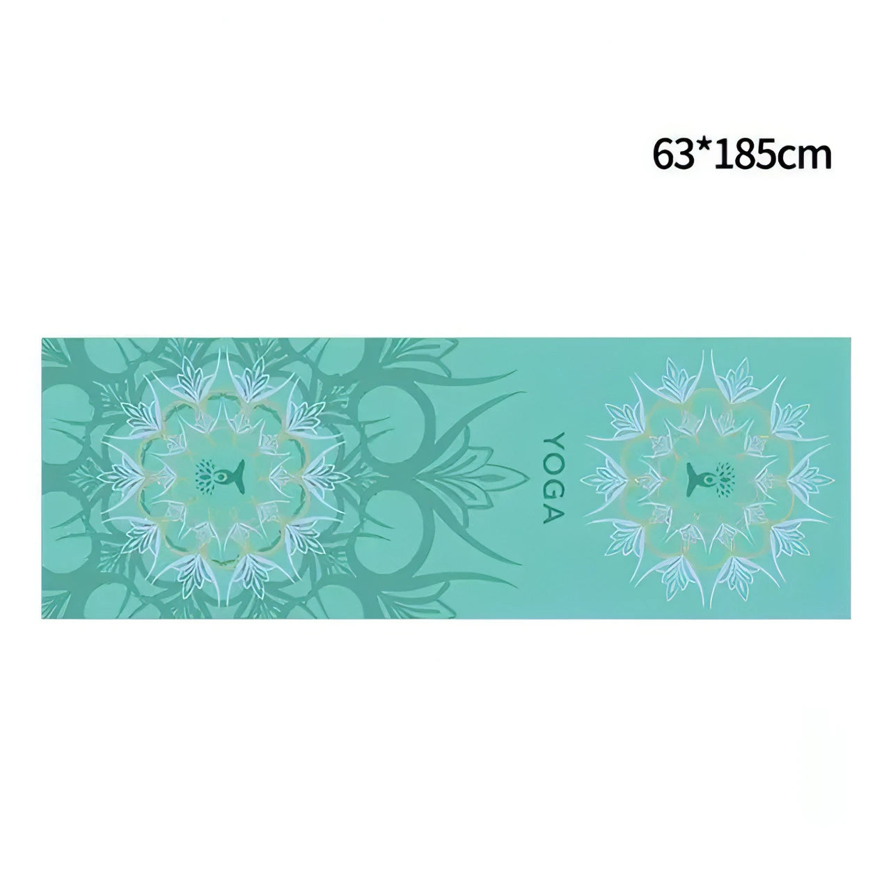 Yoga Mat Towel 185*63cm Printed Yoga Towel Non Slip Fitness Workout Mat Cover for Pilates Gym Yoga Blankets - Allure SocietyYoga Towel and Blankets