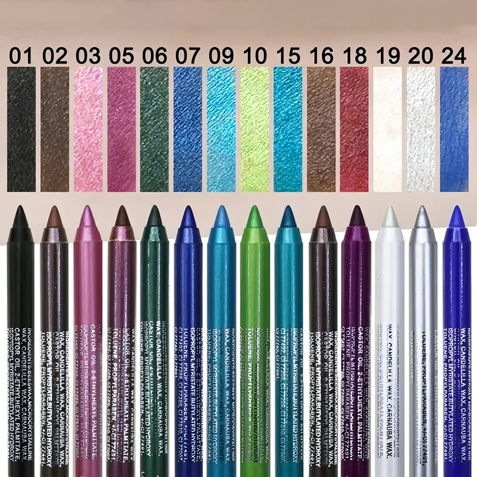 14 Colors Long - lasting Eye Liner - Allure SocietyEyeliner