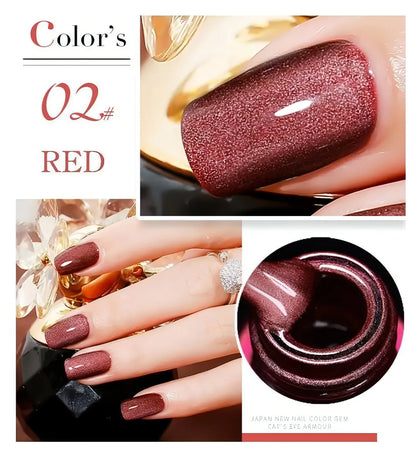 4D Magnetic Nail Polish Set - Allure SocietyFalse Nail Kits and Dryers