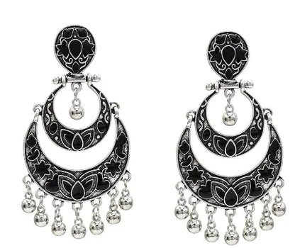 Egypt Vintage Silver Alloy Earrings for Women - Allure Society