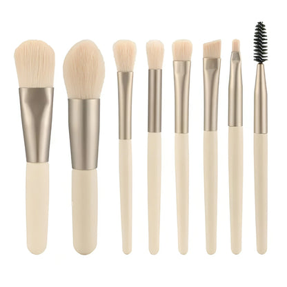 8Pcs Makeup Brushes Set - Allure SocietyMakeup Brush Set