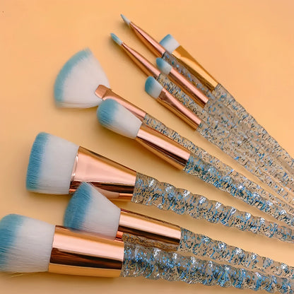 8Pcs Makeup Brushes Set - Allure SocietyMakeup Brush Set