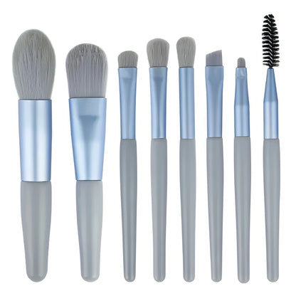 8Pcs Makeup Brushes Set - Allure SocietyMakeup Brush Set