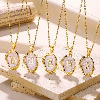 Letters Dimensional Necklace - Allure SocietyNecklaces