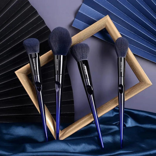 Belle & Rose™ Eternal Blue Brush Set Collection - Allure SocietyMakeup Brush Set