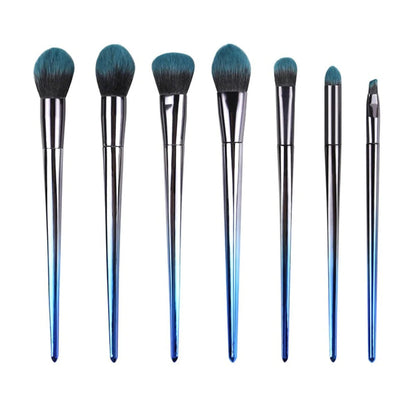 Blue Wave Brushes - Allure SocietyMakeup Brush Set