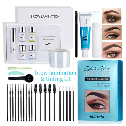 Brow Lamination And Tint Kit - Allure SocietyEyebrows