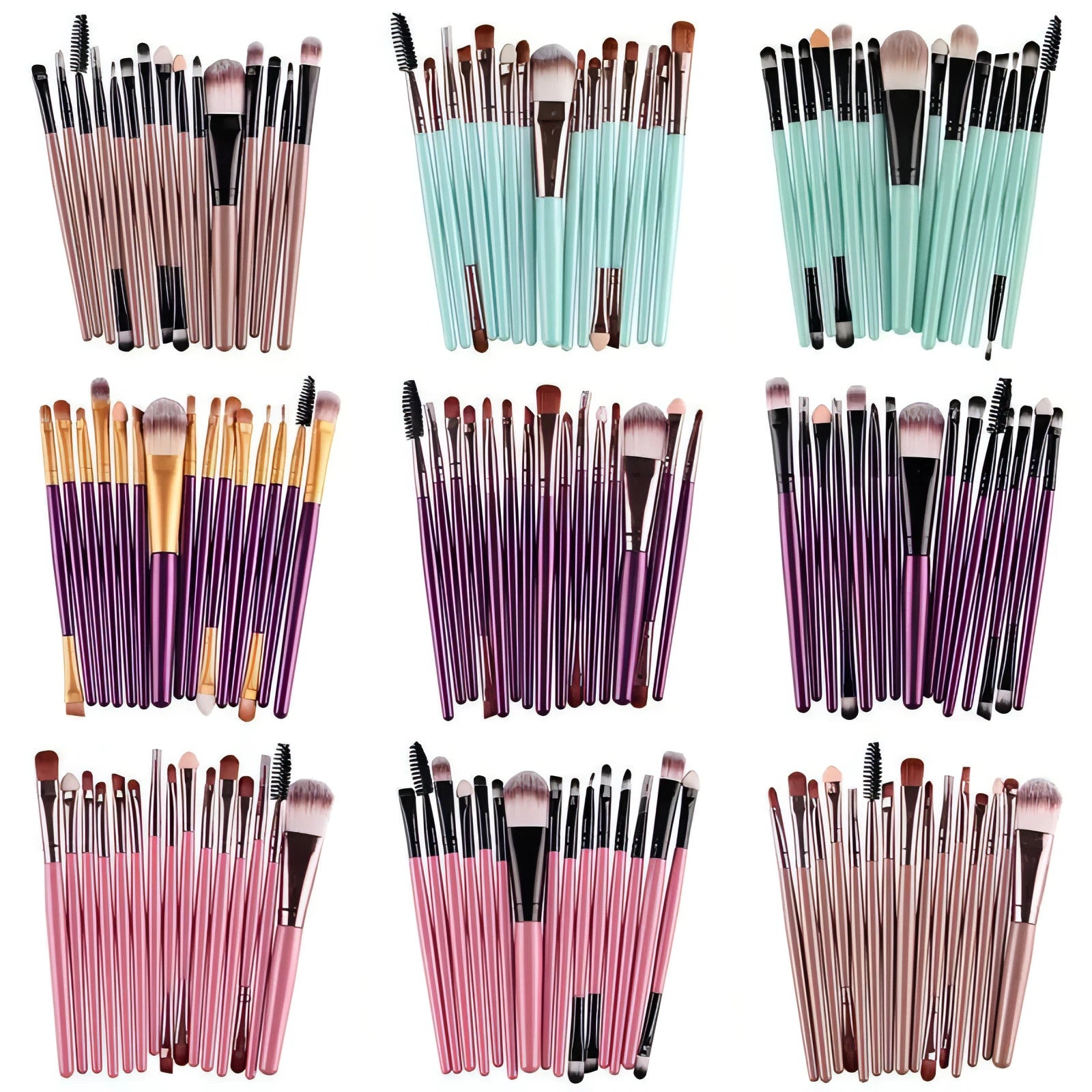 Brush Makeup Kit - Allure SocietyMakeup Brush Set