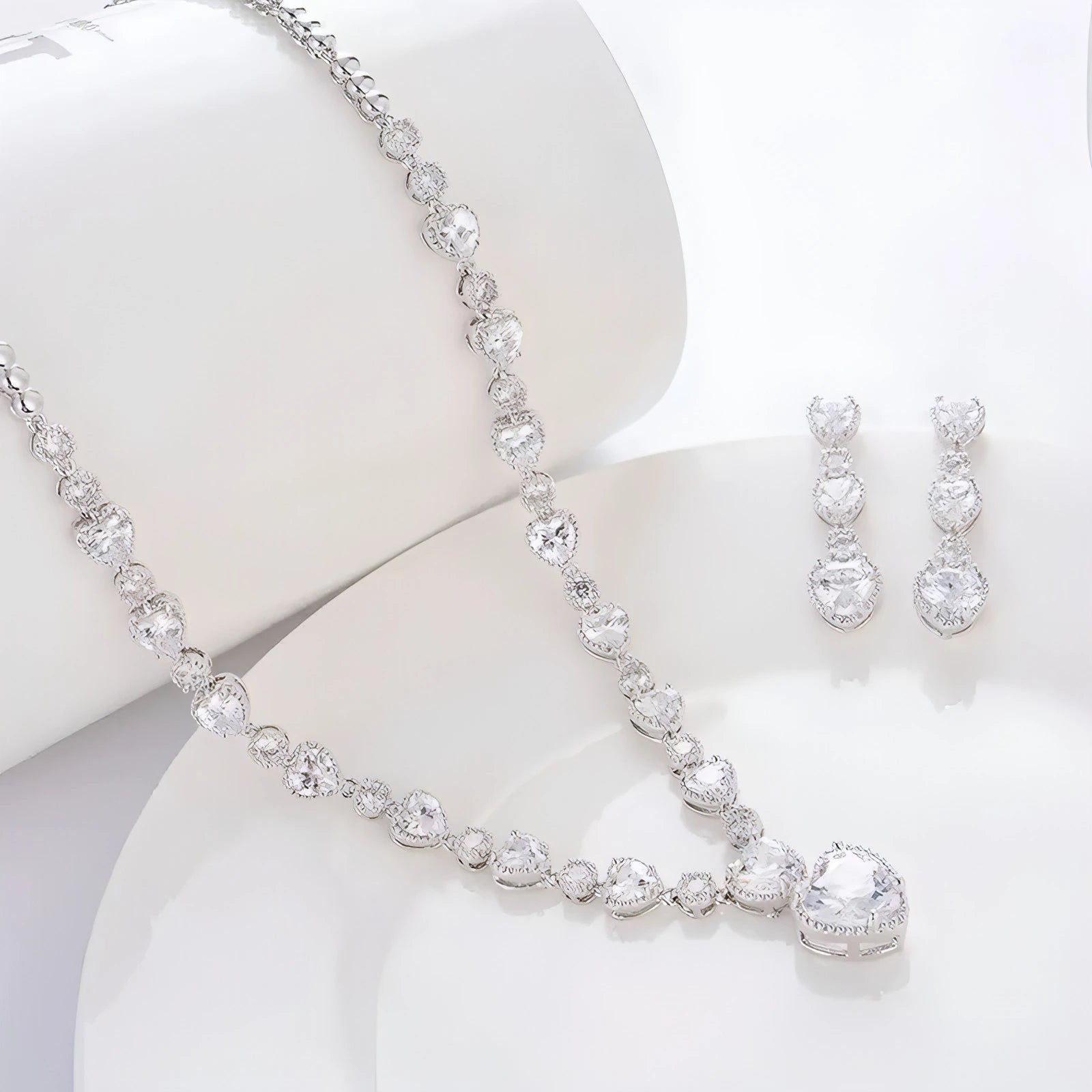Cellacity Hollow Heart Earrings - Allure SocietyNecklaces