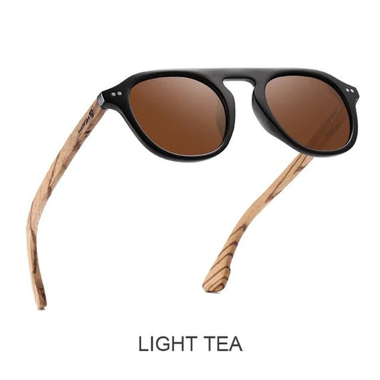 Classic Wood Sunglasses - Allure SocietyUV Sunglasses