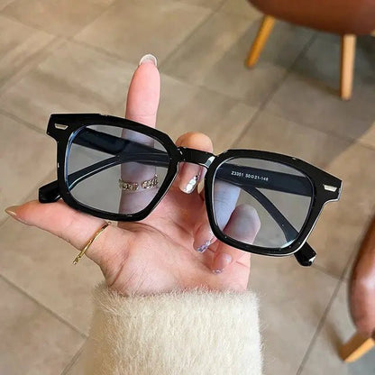 Clear Lens Square UV400 Sunglasses - Allure SocietyUV Sunglasses
