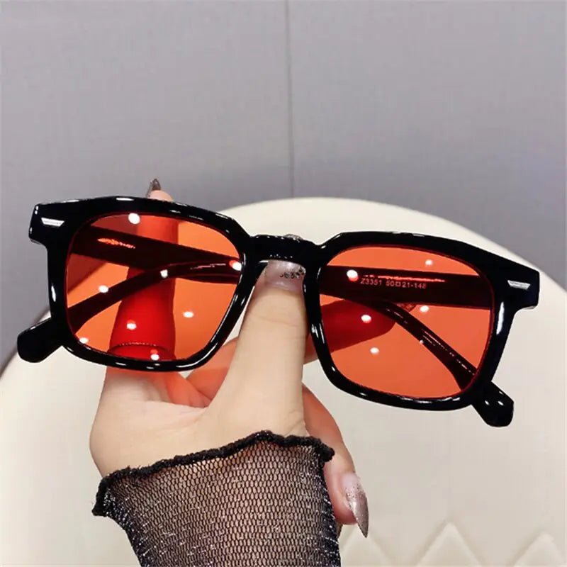 Clear Lens Square UV400 Sunglasses - Allure SocietyUV Sunglasses