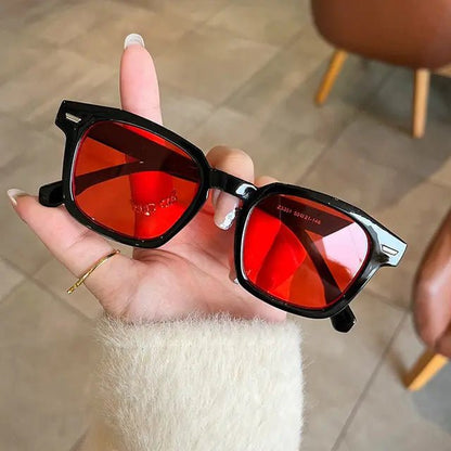 Clear Lens Square UV400 Sunglasses - Allure SocietyUV Sunglasses