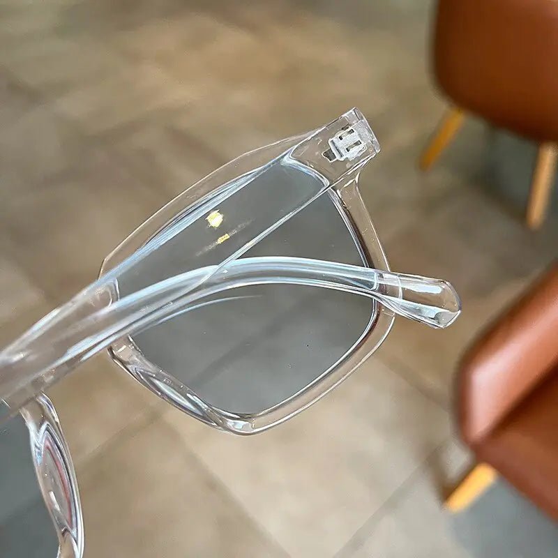 Clear Lens Square UV400 Sunglasses - Allure SocietyUV Sunglasses