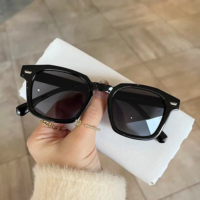 Clear Lens Square UV400 Sunglasses - Allure SocietyUV Sunglasses