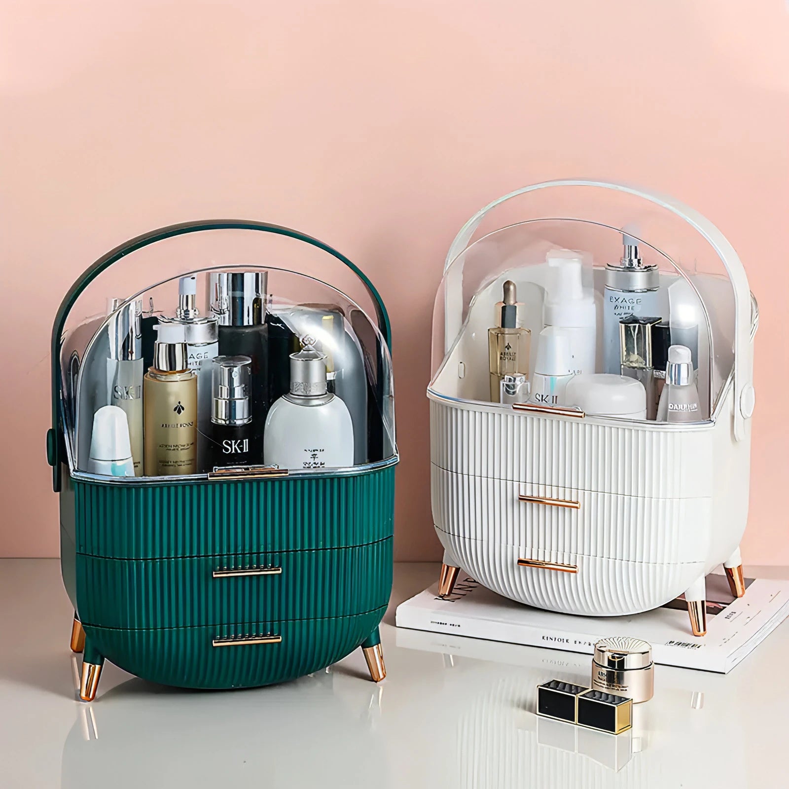 Complete Luxury Cosmetic Storage - Allure SocietyMakeup Storage