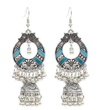 Egypt Vintage Silver Alloy Earrings for Women - Allure Society
