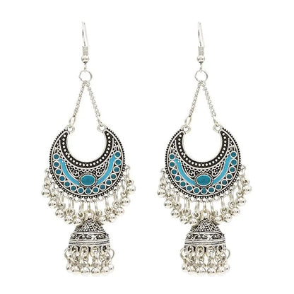 Egypt Vintage Silver Alloy Earrings for Women - Allure Society