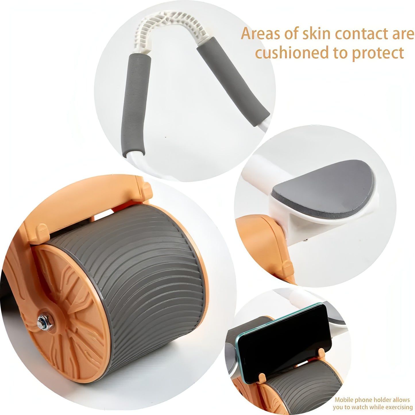 Exercise Wheel Silence Abdominal - Allure SocietyFitness Equipment