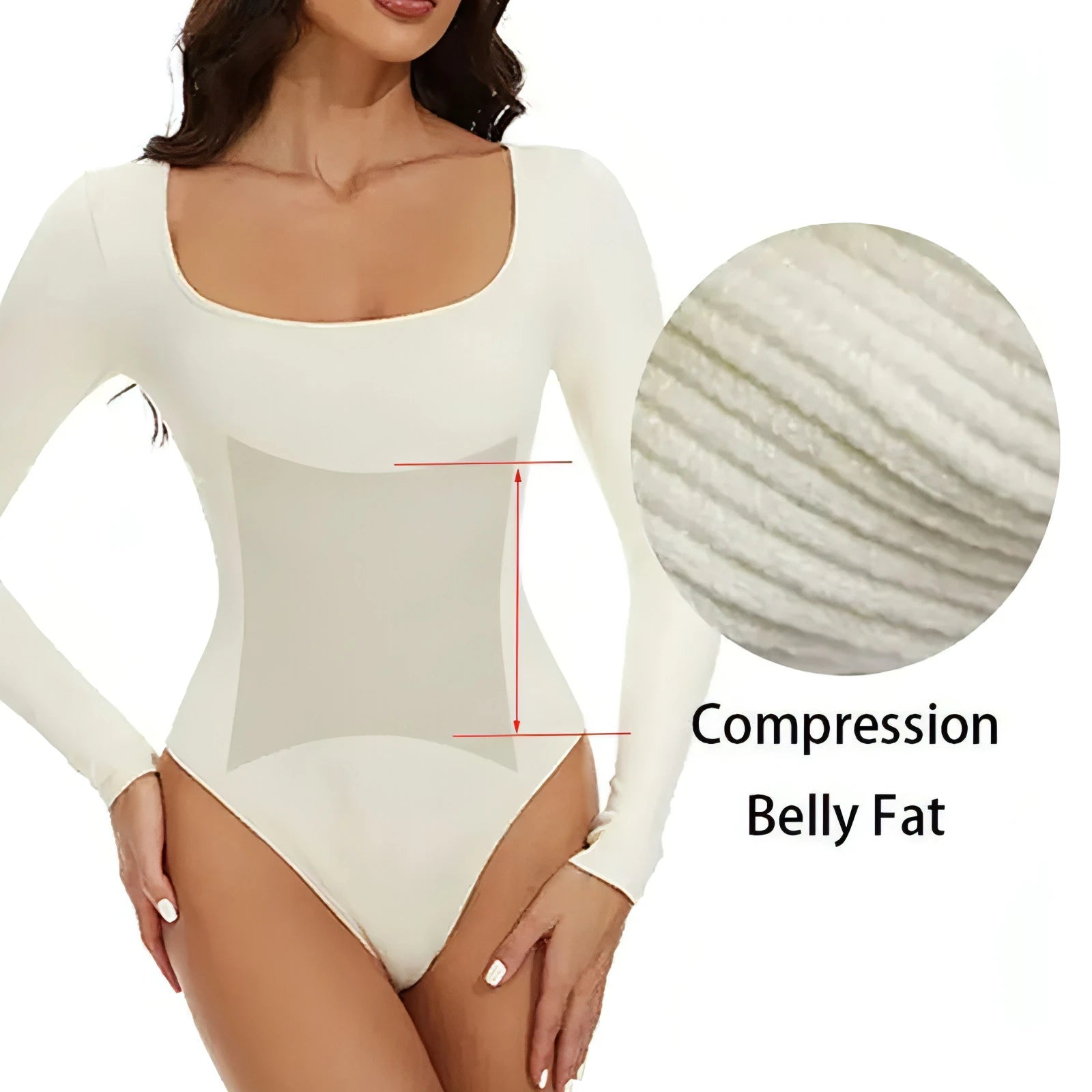 GUUDIA Spandex Elastic Body Suit Shapewear - Allure SocietyShapewear