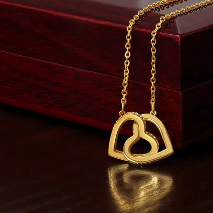Interlocking Hearts Necklace - Allure SocietyNecklaces
