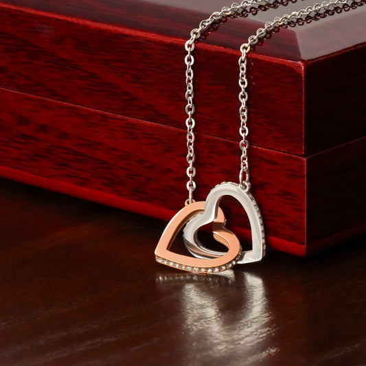 Interlocking Hearts Necklace - Allure SocietyNecklaces