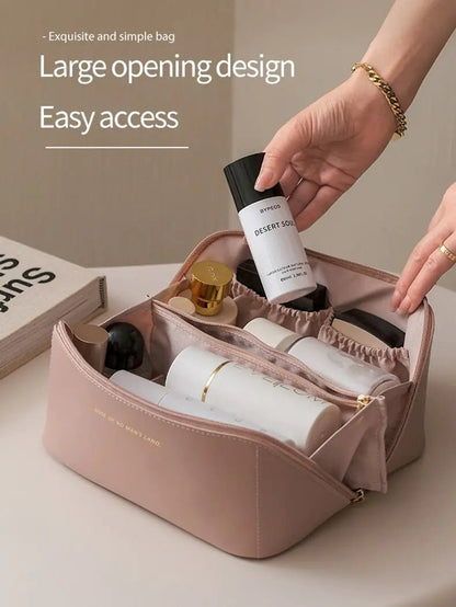 Large Capacity Portable Makeup Bag - Allure SocietyMakeup Storage